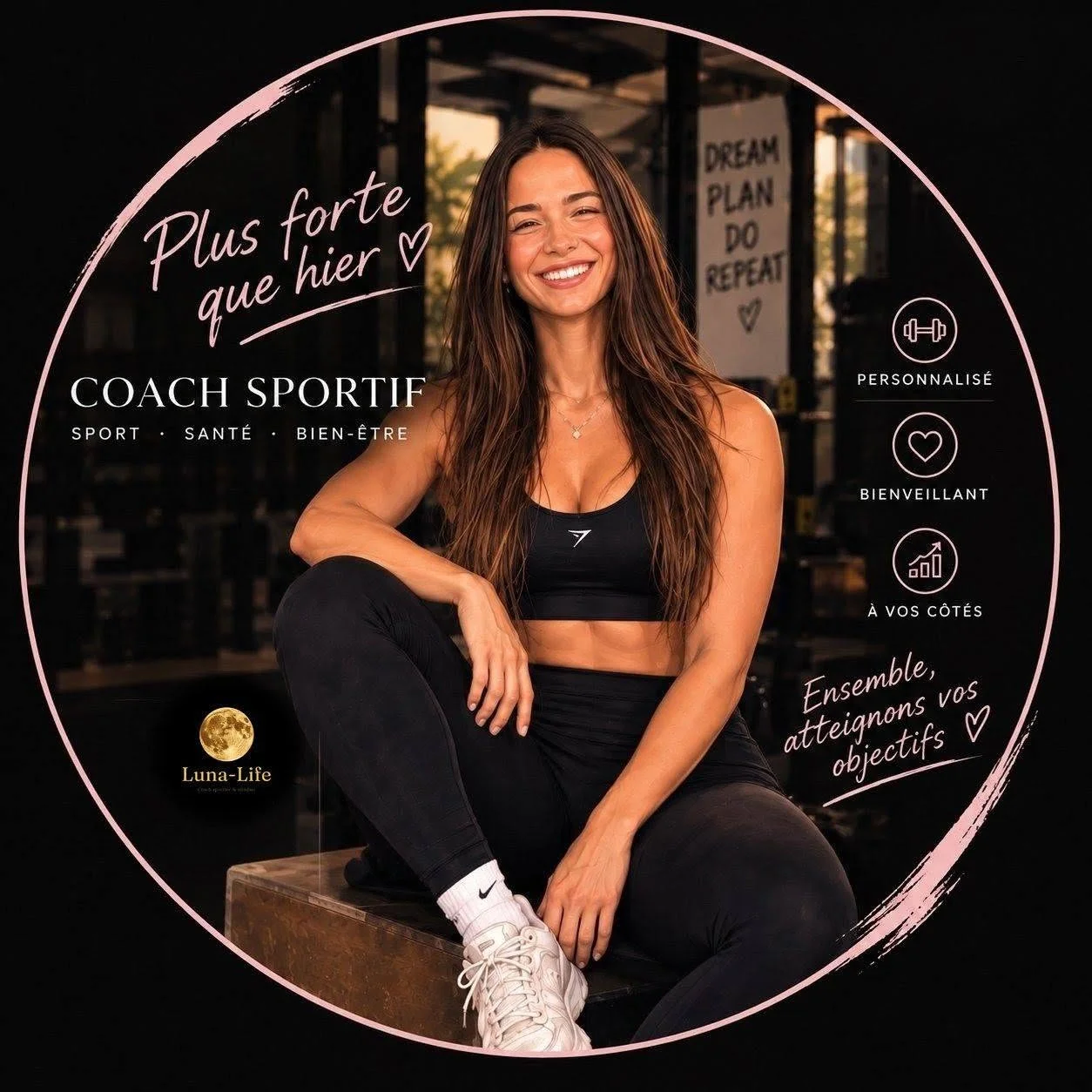 Soumeya, coach sportive LunaLife à Strasbourg